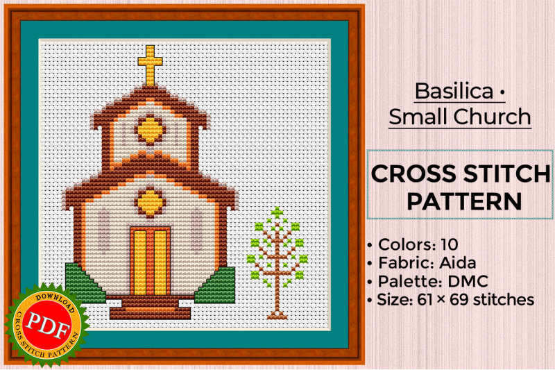 basilica-cross-stitch-pattern-small-church