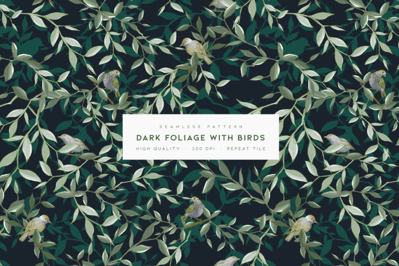 dark-foliage-with-birds