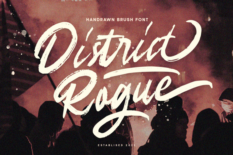 district-rogue-handrawn-brush-font