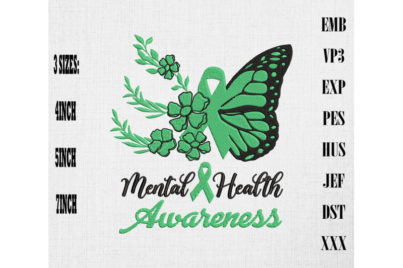 mental-health-awareness-butterfly-embroidery
