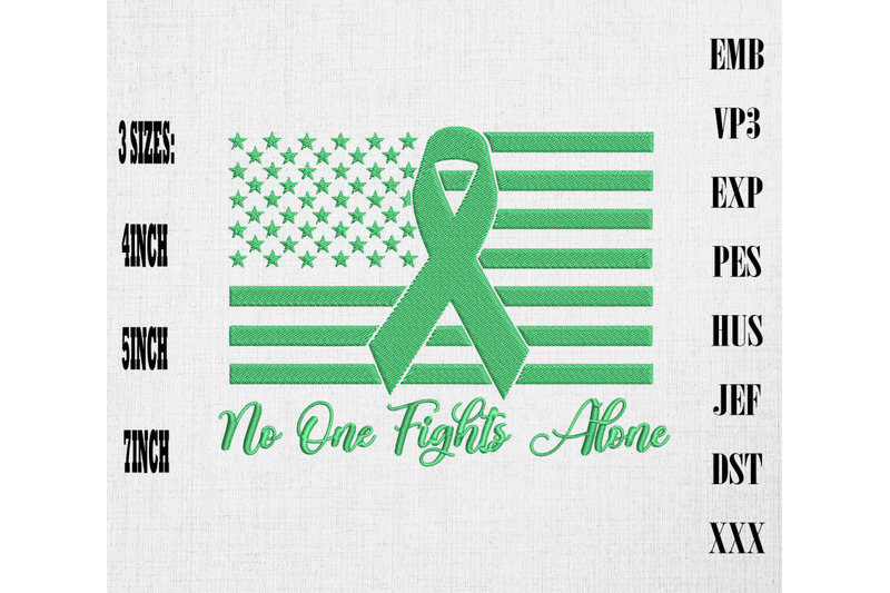 mental-health-usa-no-one-fights-alone-embroidery