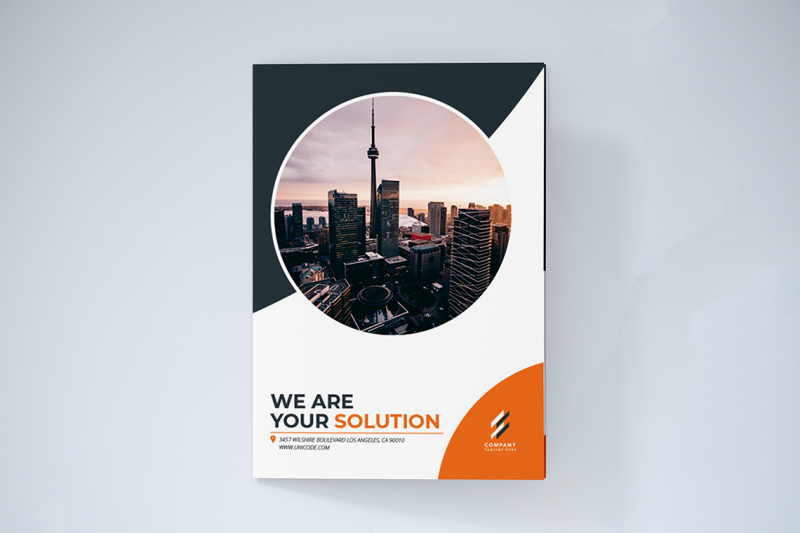 bifold-business-brochure-template