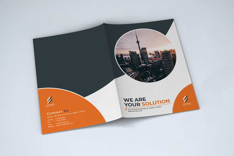 bifold-business-brochure-template