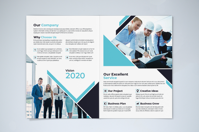 bifold-business-brochure-template