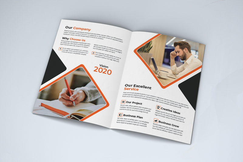 bifold-business-brochure-template