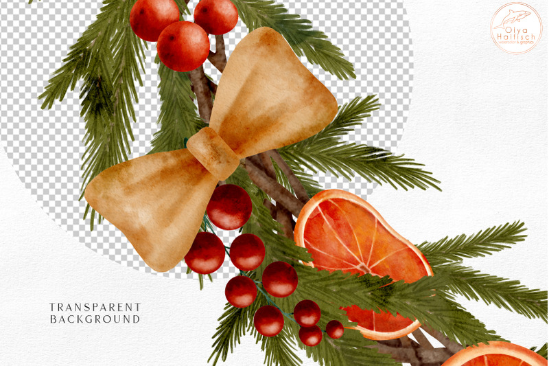 christmas-wreaths-clipart-set-3-winter-greenery-frames-png