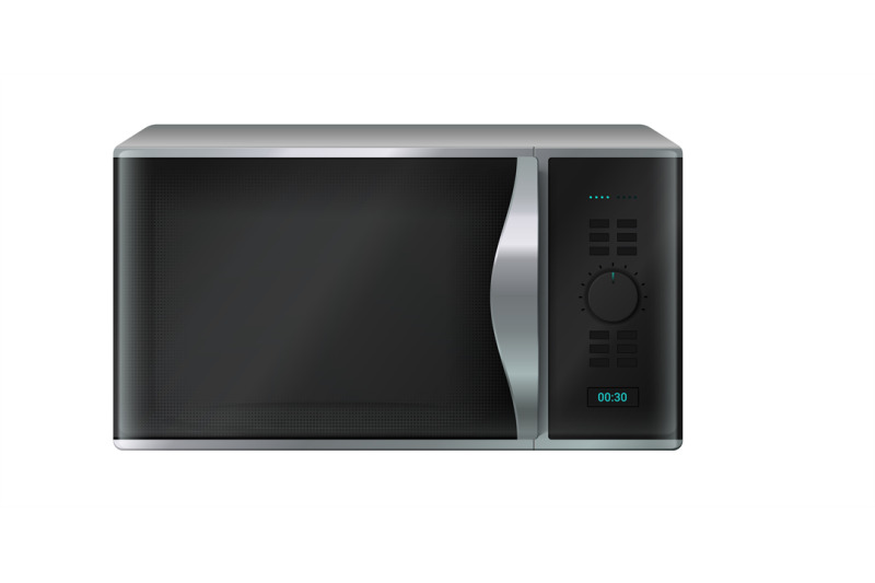 microwave-realistic-kitchen-appliance-electronic-household-equipment