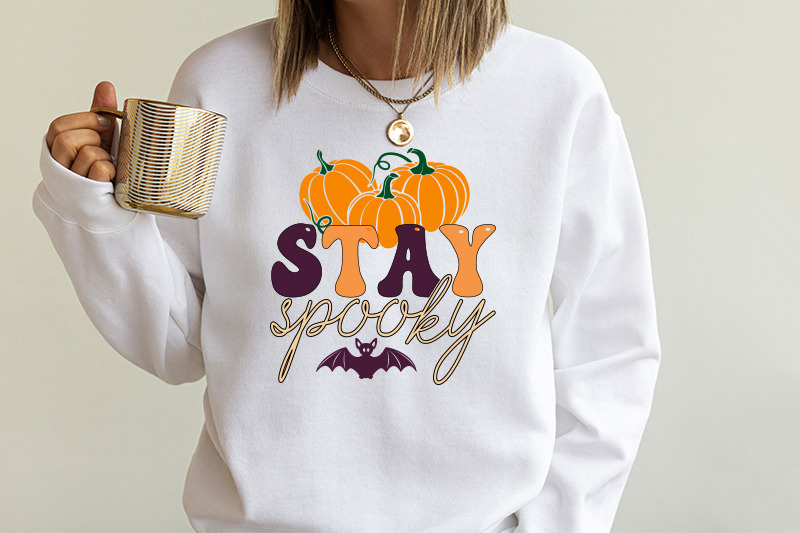 retro-stay-spooky-halloween-svg