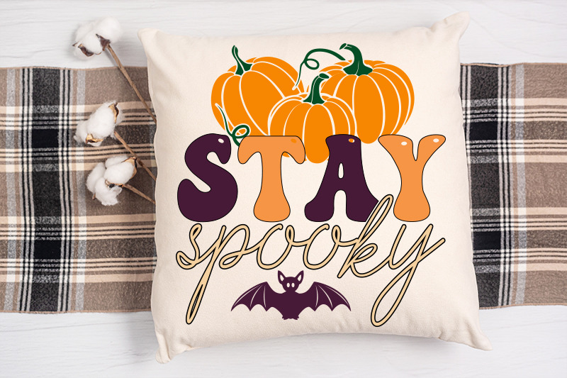 retro-stay-spooky-halloween-svg