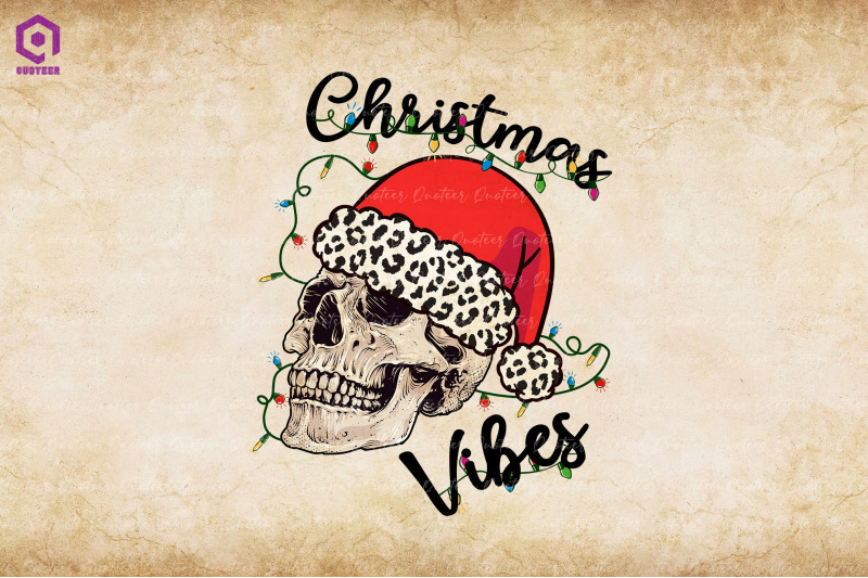 christmas-vibes-skull-leopard-hat