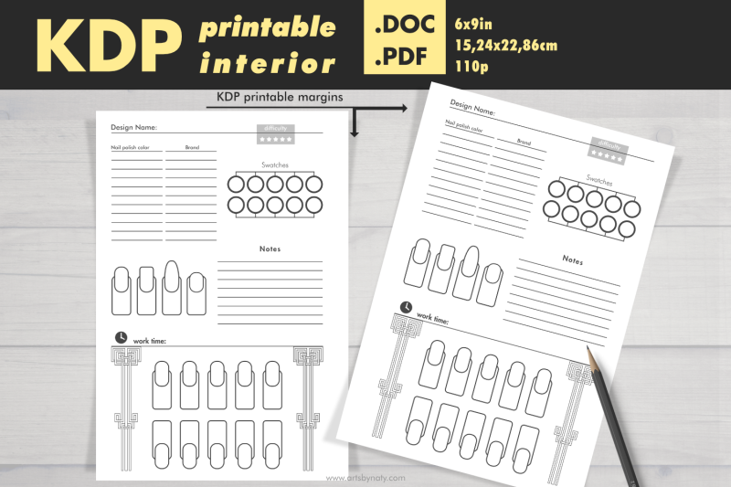 kdp-art-nails-design-sketchbook-planner
