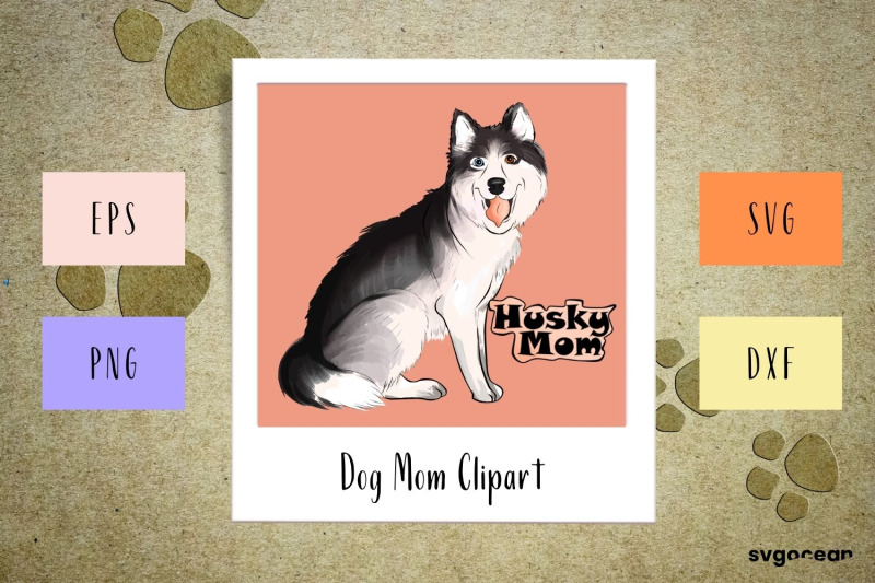 dog-mom-clipart-svg-bundle