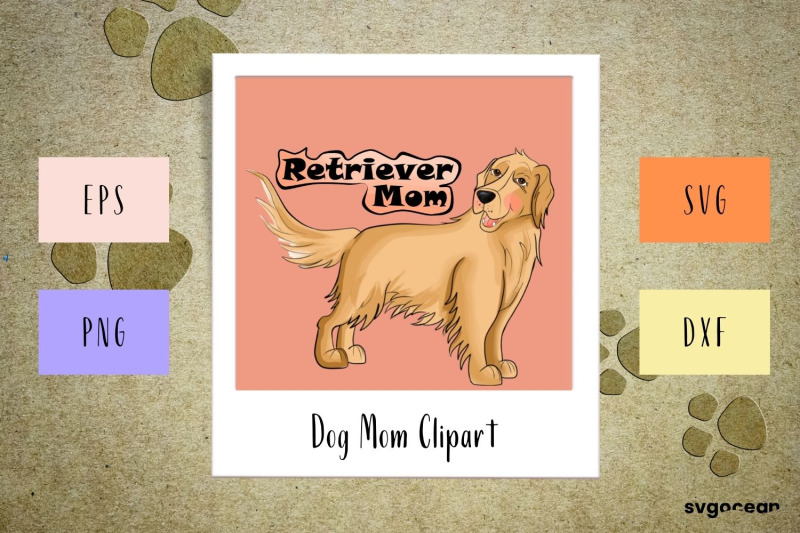 dog-mom-clipart-svg-bundle