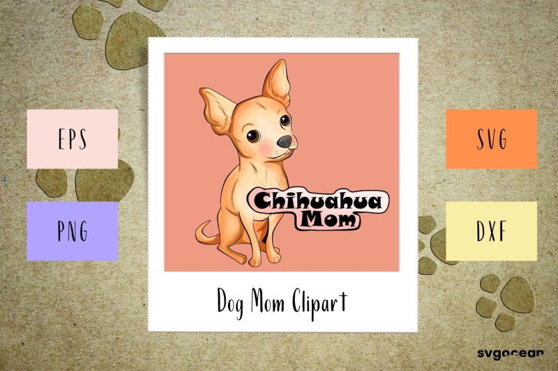 dog-mom-clipart-svg-bundle