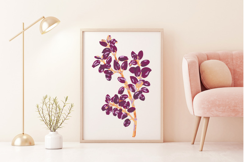 purple-box-tree-flower-clip-art
