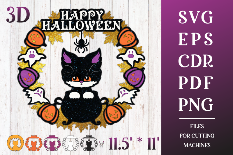 black-cat-halloween-door-sign-3d-layered-design