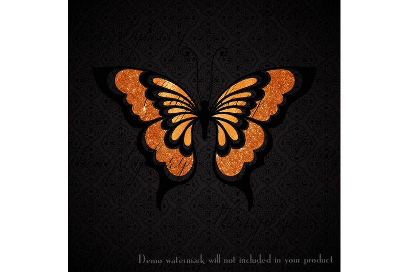 30-orange-monarch-foil-and-glitter-butterfly-png-image-isolated