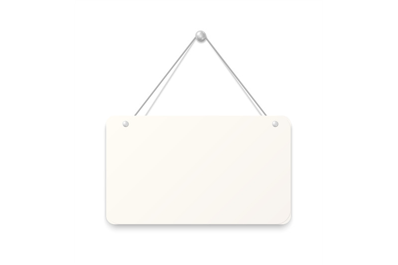 hanging-sign-realistic-blank-signboard-paper-sheet-attached-to-wall