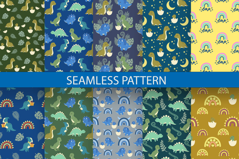 dinosaurs-seamless-pattern