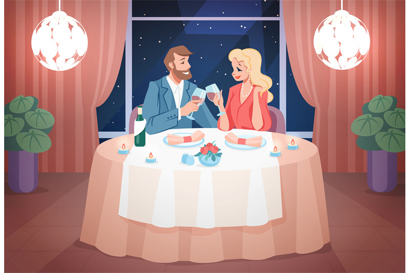 restaurant-date-romantic-couple-have-dinner-with-candle-lights-cheer