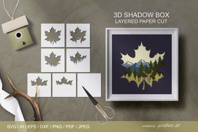 3d-maple-leaf-paper-cut-shadow-box-layered-papercut-svg