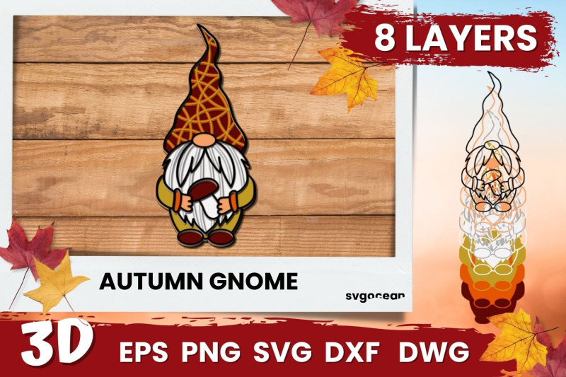 autumn-gnome-layered-svg