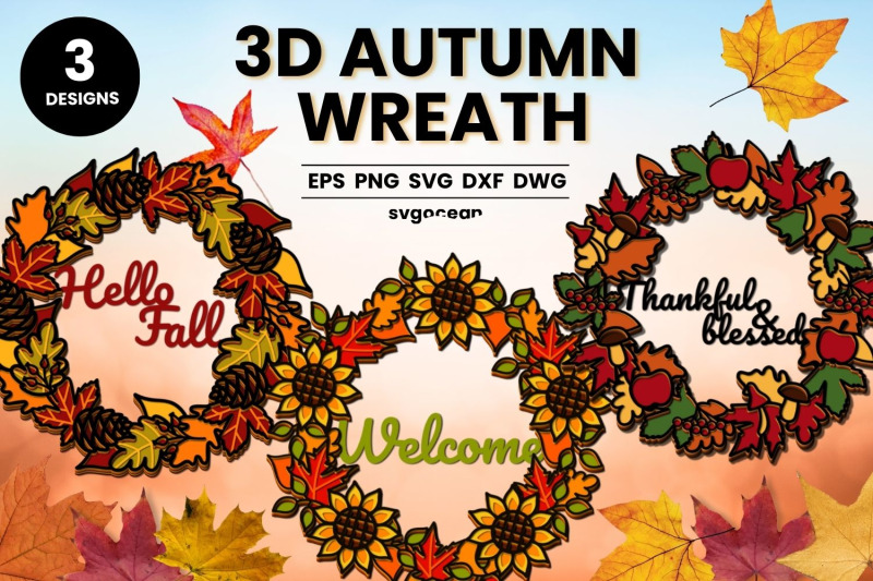 autumn-wreath-layered-svg-bundle