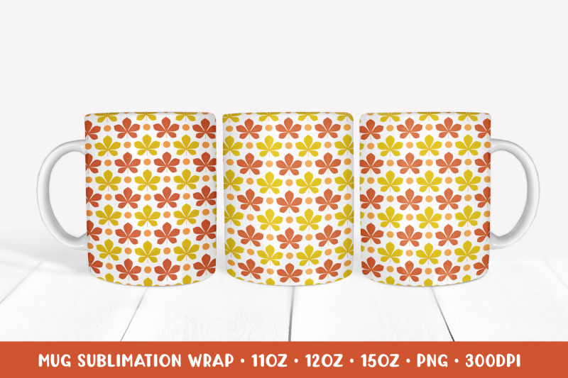 fall-leaves-mug-wrap-sublimation-autumn-mug-design-png