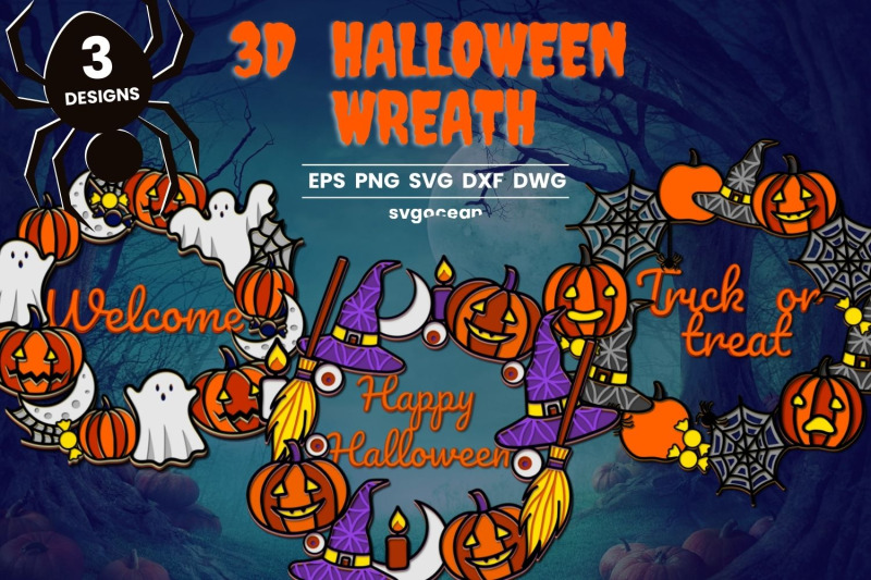 halloween-wreath-layered-svg-bundle