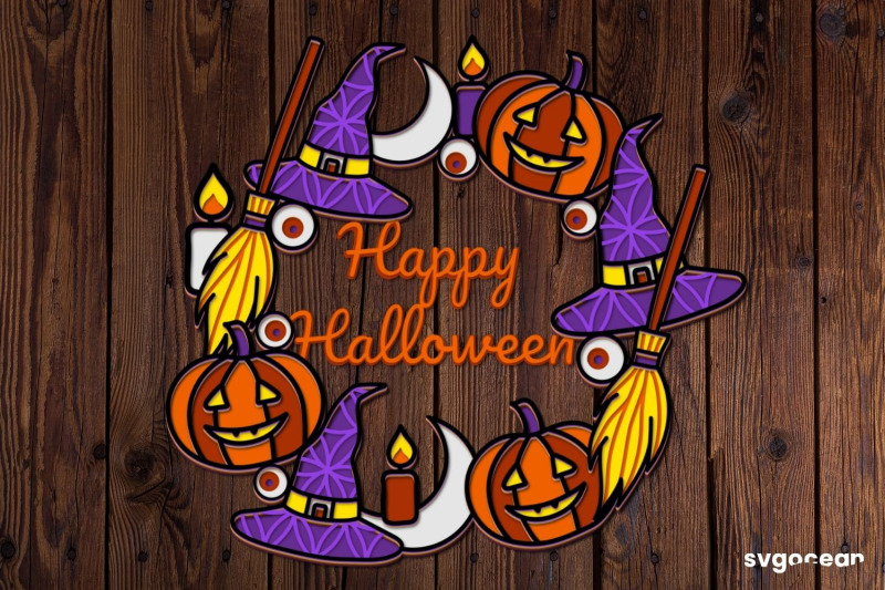 3d-happy-halloween-wreath-svg