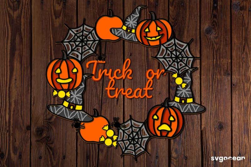 3d-trick-or-treat-wreath-svg