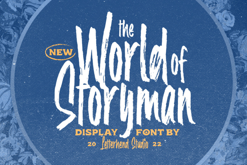 world-of-storyman-dry-brush-font