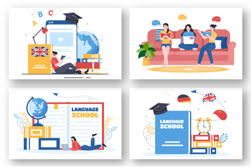 8-language-learning-school-illustration