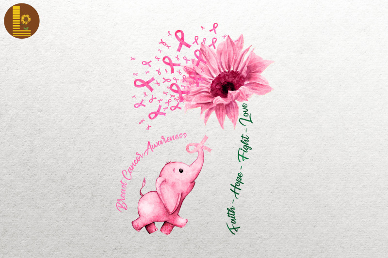 breast-cancer-sunflower-elephant