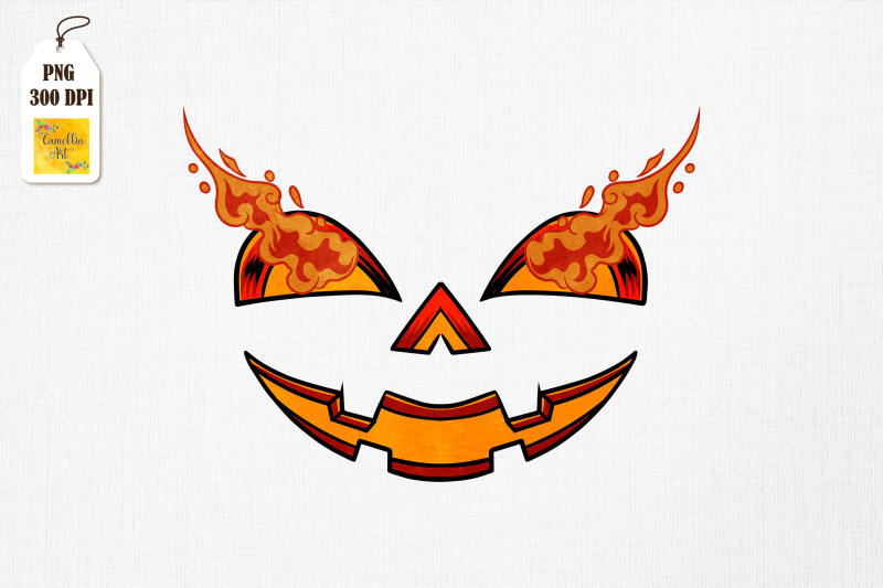 jack-o-lantern-face-with-fire-eye