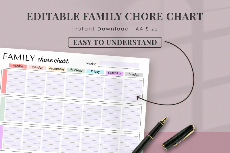 editable-family-chore-chart