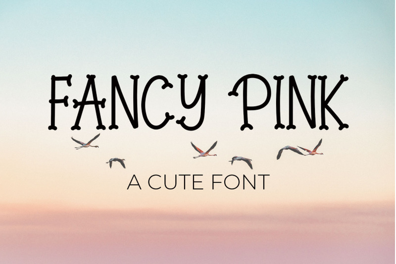 fancy-pink-font