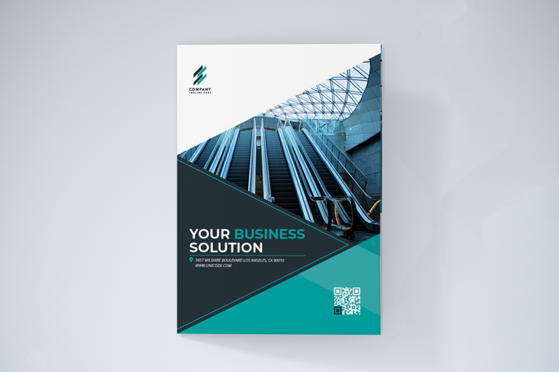 bifold-business-brochure-template