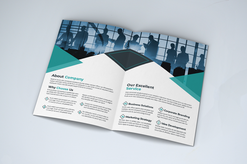 bifold-business-brochure-template