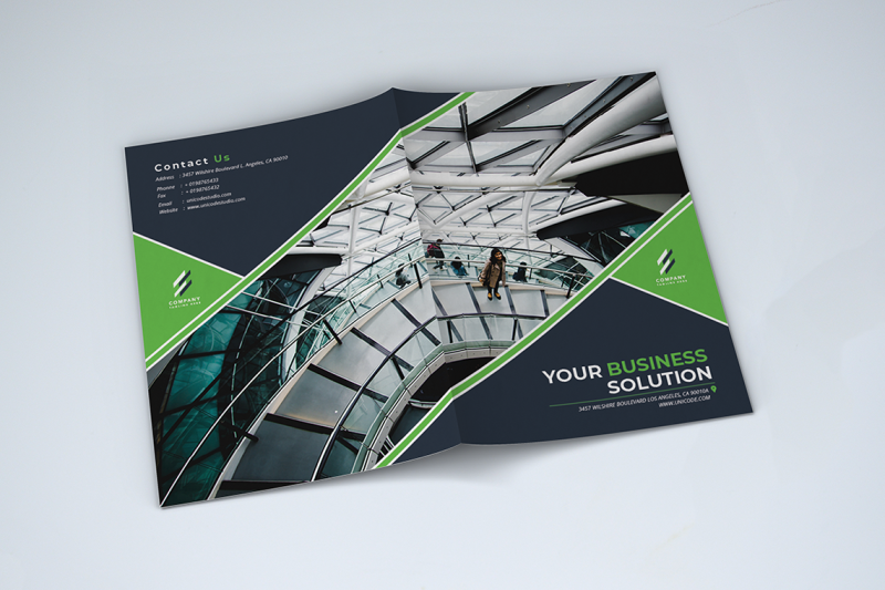 bifold-business-brochure-template