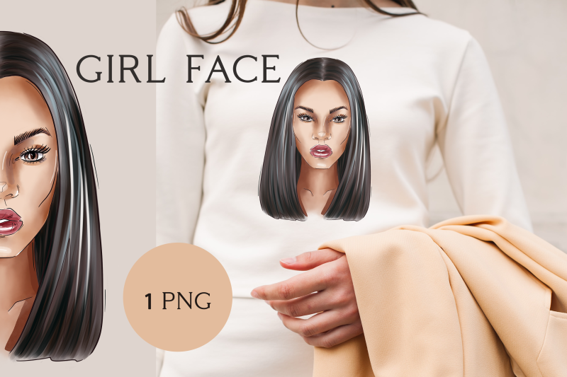 girl-face-png-sublimation-t-shirt-design