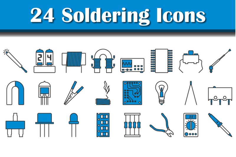 soldering-icon-set