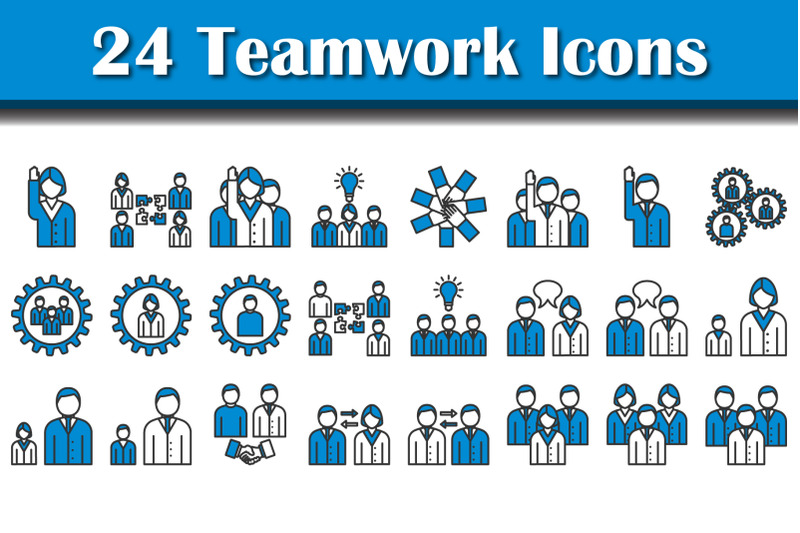 teamwork-icon-set