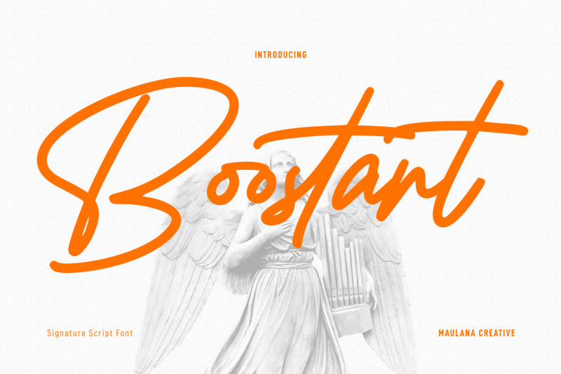 boostart-script-font