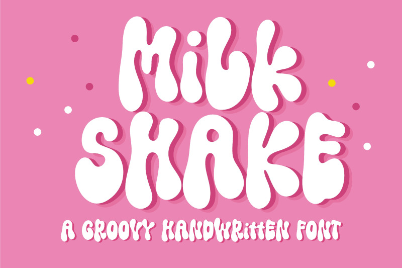 milkshake-a-groovy-handwritten-font