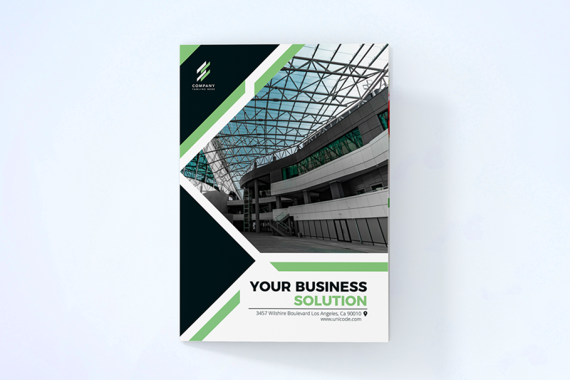 bifold-business-brochure-template