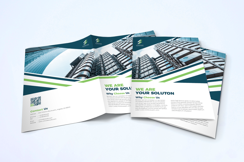 bifold-business-brochure-template