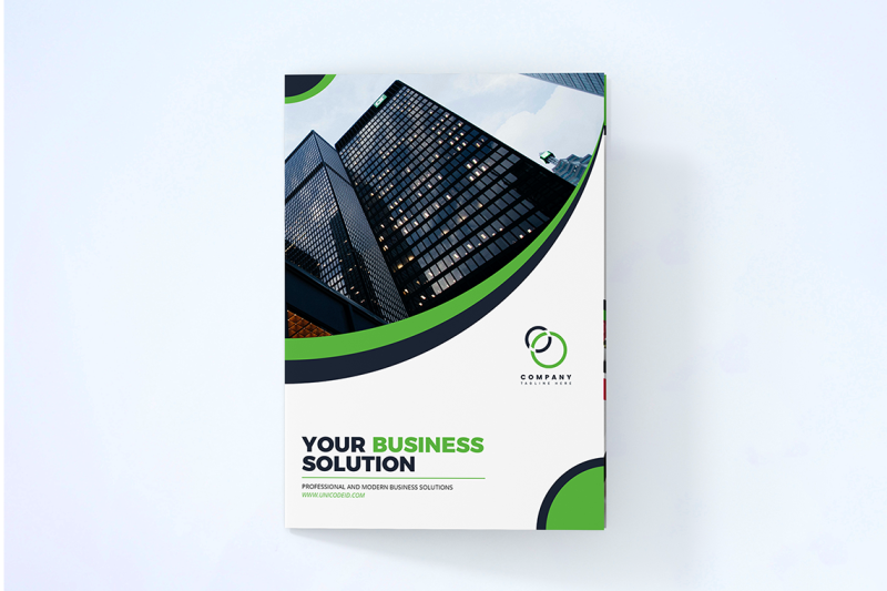 bifold-business-brochure-template