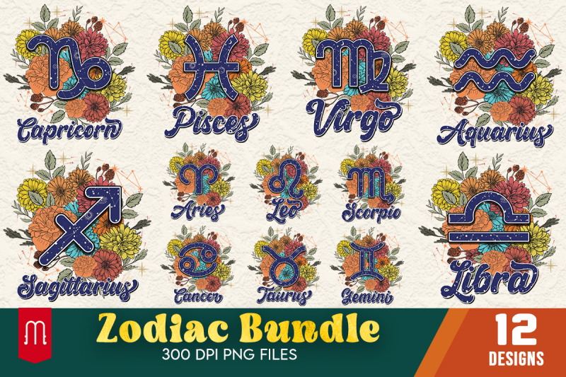 zodiac-tshirt-design-bundle