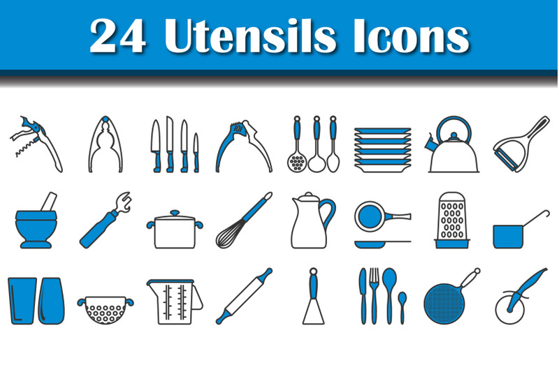 utensils-icon-set